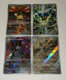 Pokemon TCG Ascended Heroes Full Art Illustration Rare Lot of 4! Numel, Banette+ - Image 1