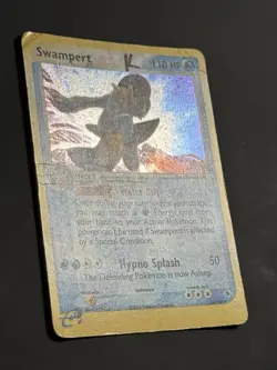 Pokemon Swampert 13/109 Holo Ruby & Sapphire Holo - DMG - Image 2