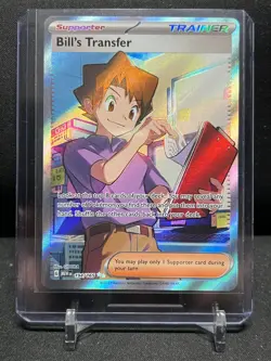 Bill's Transfer 194/165 Ultra Rare Holo Pokemon 2023 S&V 151 NM English - Image 1