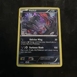 Pokemon TCG Yvetal RC16/RC32 Radiant Collection Holo Generations 2016 Near Mint - Image 1