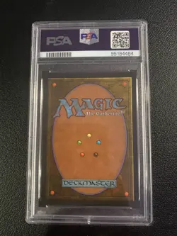 MTG Magic the Gathering Revised Savannah Lions PSA MINT 9 - Image 2