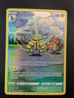 Electivire GG08/GG70 Crown Zenith Galarian Gallery Ultra Rare Pokemon - Image 1