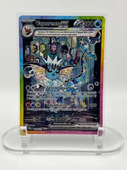 Pokemon: Prismatic Evolutions Vaporeon ex 149/131 Special Illustration Rare - Image 1