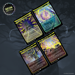 Showcase Neon Dynasty Neon Ink FOIL SEALED mtg kamigawa secret lair IN HAND - Image 1