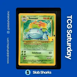 2021 POKEMON SWSH CELEBRATIONS CLASSIC COLLECTION #15/102 VENUSAUR HOLO - Image 1