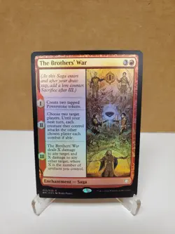 Magic: The Gathering MTG The Brothers' War Commander The Brother's War Foil - Image 1