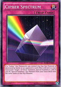 Cipher Spectrum RATE-EN069 Yu-Gi-Oh! Light Play Unlimited - Image 1