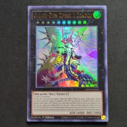 Yu-Gi-Oh! TCG Galaxy-Eyes Cipher X Dragon 1st Edition GFTP-EN011 Holo - Image 1