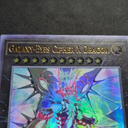 Yu-Gi-Oh! TCG Galaxy-Eyes Cipher X Dragon 1st Edition GFTP-EN011 Holo - Image 4