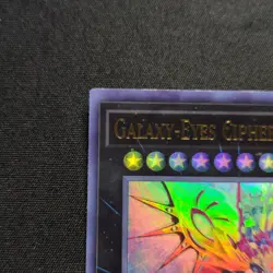 Yu-Gi-Oh! TCG Galaxy-Eyes Cipher X Dragon 1st Edition GFTP-EN011 Holo - Image 5