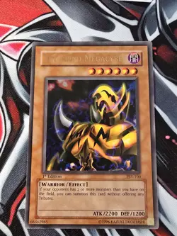Yugioh! The Fiend Megacyber - PSV-100 Pharaoh's Servant - 1st Edition Holo - MP - Image 1
