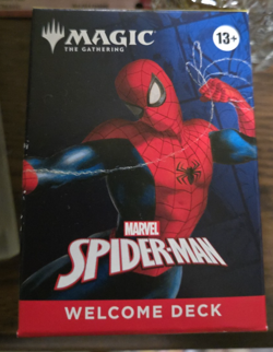 SDCC 2025 Magic The Gathering x Spider-Man Welcome Deck Pack White - Image 1
