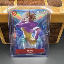 Stussy ST21-006 Parallel Starter Deck EX One Piece TCG NM Eng - Image 1