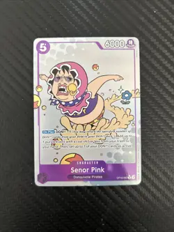 One Piece TCG Senor Pink OP10-067 Rare Alternative Art Royal Blood English NM - Image 1