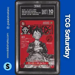 2025 ONE PIECE JAPANESE MAGAZINE VOLUME 20 ST21-014 PROMO ALT ART SUPER TAG 10 - Image 1