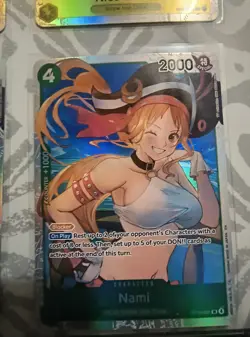 Nico Robin EB03-055 SR Foil One Piece Heroines Edition + Vivi 024 + Nami OP14 NM - Image 4