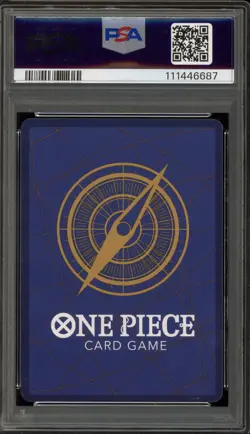 One Piece CCG Trafalgar Law Japanese Manga Alternate Art OP10-119 PSA 10 - Image 2