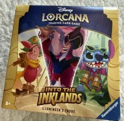Disney Lorcana TCG Into the Inklands Illumineers Trove Factory Sealed Box - Image 1