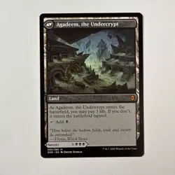 MTG Agadeem's Awakening Agadeem, the Undercrypt Zendikar Rising Card 090/280 - Image 2