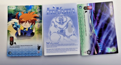 Lot of 12 Inu-Yasha Trading Cards (Never Played) 2005 Score (All Foil) + Rules - Image 3