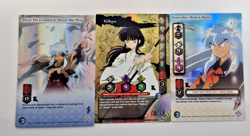 Lot of 12 Inu-Yasha Trading Cards (Never Played) 2005 Score (All Foil) + Rules - Image 4