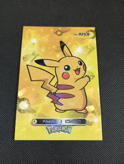Pokemon 2024 Card Database Cracked Ice Holo Pikachu 025 Peru Borderless - Image 1