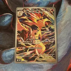 Pokemon TCG Ethan's Typhlosion Destined Rivals Illustration Rare Card 190/182 - Image 1