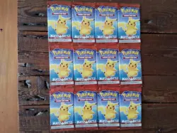 12 booster packs Mcdonalds pikachu 2022 charizard pokemon Card sr promo ar sar - Image 1