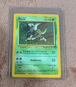 Pinsir 9/64 Holo Rare Jungle Pokemon Card_ 1st edition - Image 1