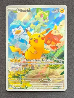 Pokemon TCG - Pikachu - 027 - SV: Scarlet & Violet Promo Cards (SVP) - NM - - Image 1