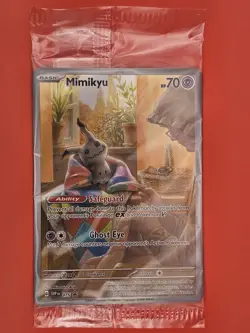 Mimikyu 075 Pokemon Sv: Scarlet & Violet Promo Cards Holo SEALED - Image 1