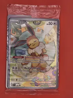 Eevee 173 Sv: Scarlet & Violet Promo Cards Holo sealed - Image 1