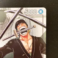 Roronoa Zoro Parallel OP01-001 L 25th Edition ONE PIECE Card Japanese #32424 - Image 4