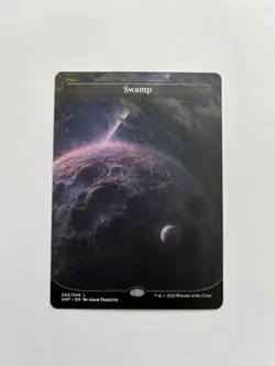 Swamp NM (242) (Borderless) Unfinity Regular MTG - Image 1