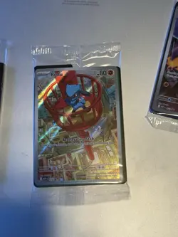 Pokemon Riolu Promo Holo Card Me: Mega Evolution 010 80 HP - Image 1
