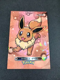 Pokemon 2024 Card Database Cracked Ice Holo Eevee 133 Peru Borderless - Image 1