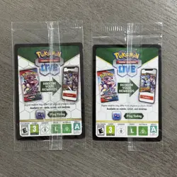 2023 Pokemon 151 Mew Ex Black Star Promo Holo 053 SVP EN - 2 SEALED Cards LOT! - Image 2