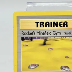 Pokemon TCG Trainer Rockets Minefield Gym 119 /132 Gym Challenge Vintage Card LP - Image 2