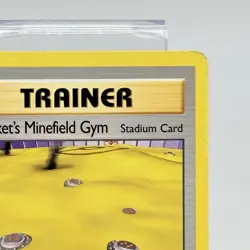 Pokemon TCG Trainer Rockets Minefield Gym 119 /132 Gym Challenge Vintage Card LP - Image 3