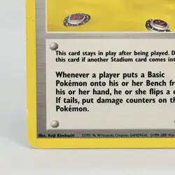 Pokemon TCG Trainer Rockets Minefield Gym 119 /132 Gym Challenge Vintage Card LP - Image 5