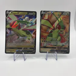Flygon V 164/172 106/172 v Brilliant Stars Full Art Holo Pokemon TCG Card NM - Image 1
