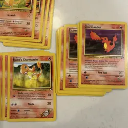 Pokemon Card - Charmander - Shadowless - Common (46/102) WOTC Base Set *HP* - Image 3