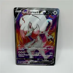 Pokemon Hisuian Zoroark V Promo SWSH297 Sword & Shield Holo Card 2022 - Image 1