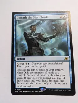 MTG - Consult the Star Charts - Regular Rare #51 - Edge of Eternities NM - Image 1