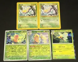 1999 Vintage Weedle Base Set 1 & 2 Pokemon TCG + Holo 151 Card Lot NM - Image 1