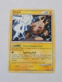 Elekid Rare HGSS Triumphant 21/102 2010 Pokemon Card - Image 1