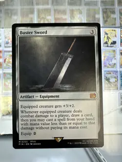 Buster Sword Magic the Gathering Final Fantasy - Image 1
