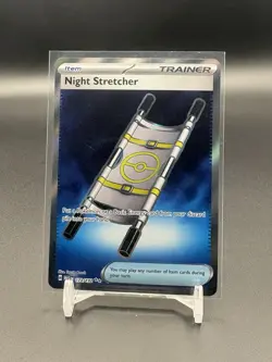 Pokemon Night Stretcher Ultra Rare Holo Me01 Mega Evolution 173/132 English Card - Image 1