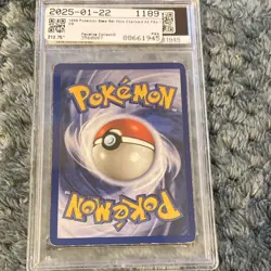 Pokemon Charizard Base Set 4/102 Holo Rare 1999 PSA Graded Card - Image 2