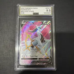 Ags 9.5 2022 Pokemon Swsh Arceus V Brilliant Stars #165 - Image 1